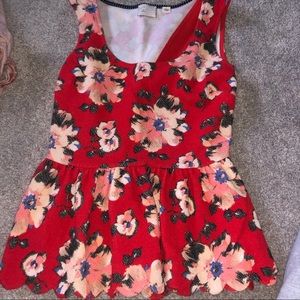 Anthropologie Peplum blouse